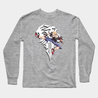 FF8 Zell Logo Blanco Long Sleeve T-Shirt